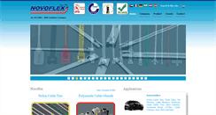 Desktop Screenshot of novoflex.in