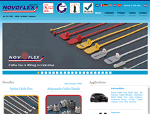 Tablet Screenshot of novoflex.in